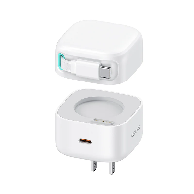ZEERA x THEVOXN 5-in-1 Dual MagSafe Charger Stand for iPhone 16 Pro Max & AirPods & Apple Watch - Image 7